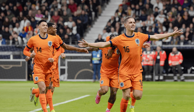 荷兰队在比赛中表现出色，引领球队取得胜利的简单介绍