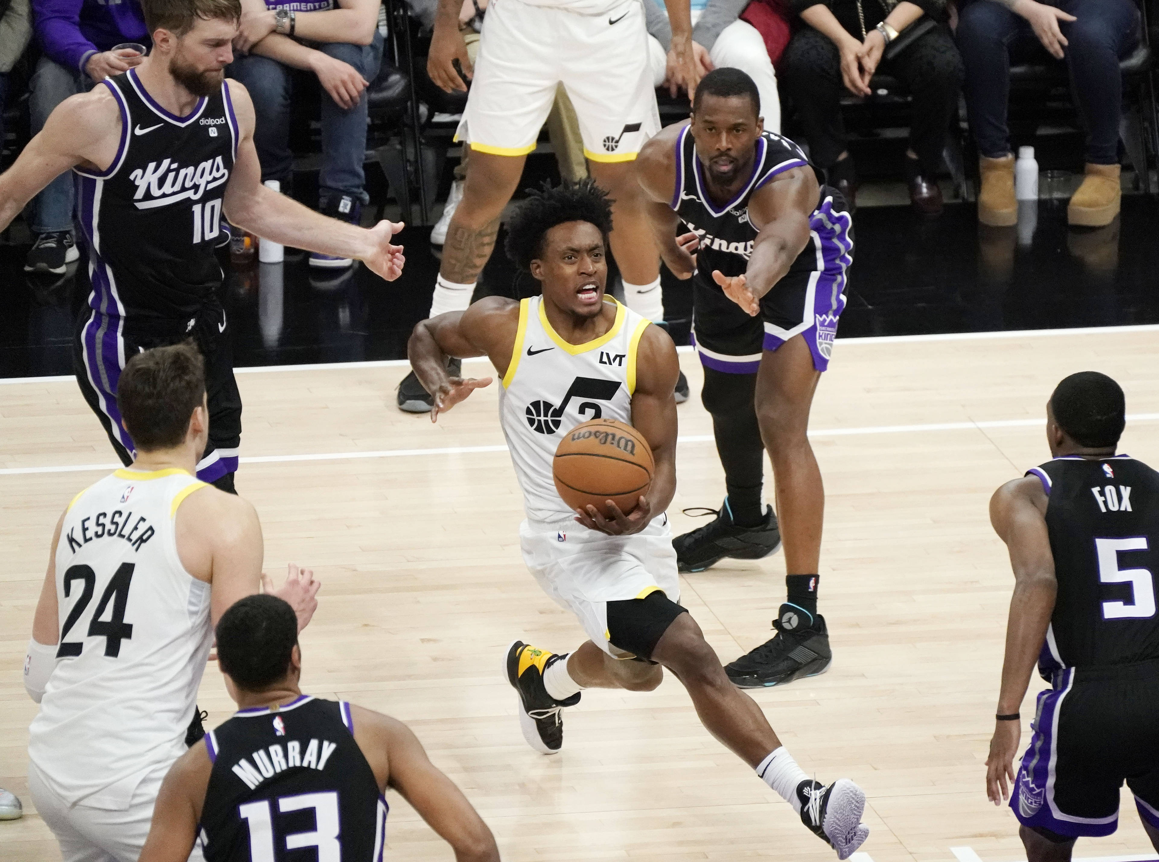 凯尔特人险胜爵士，乔治扛起全队